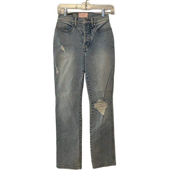 Revice Tomorrow’s Vintage Distressed Blue Jeans Size 26 - Picture 1 of 7